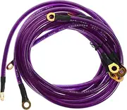 ULTECHNOVO Enhance Your Car Audio 5pcs Stereo Audio Cables Speaker Cables Replacement for Car Speakers