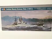 HobbyBoss Italian Heavy Crusier Pola - Plastic Model Military Ship Kit - 1/350