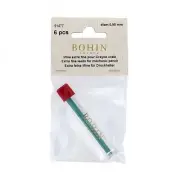 Bohin 0.9mm Mechanical Fabric Marking Pencil Refill, Green Ceramic Lead (Non-Abs