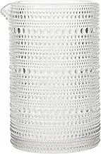 Fortessa Jupiter Hobnail Glass, 25 Ounce Mixing Hobnail Glass, Clear