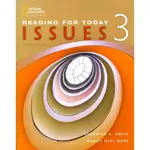 READING FOR TODAY 3: ISSUES (5ED.)/LORRAINE C/ SMITH/NANCY NICI MARE ESLITE誠品
