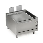 Baron Static Gas Oven Suitable For Mounting Top Versions - 700Mmd - Bench Top Convection Ovens (SI-Q70FO/G800) - Q70FO/G800-SI