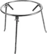 BESPORTBLE Camping Tripod Stand for Outdoor Cooking Detachable Steel Grill Rack for Fire Pit Durable Tripod for BBQ Picnic Hiking and Travel Multifunctional Cooking Tool