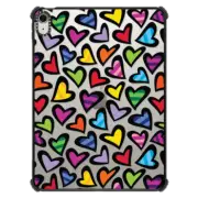 iPad Air 11-inch (M2/M3) iPad Impact Case HEARTS BY ROMERO BRITTO
