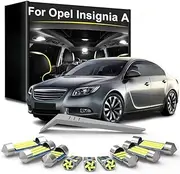 LED Interior Lights Kit, For Opel Insignia A G09/ST B 2008-2019 2020 Dome Trunk Mirror Glove Box Lamp Accessories
