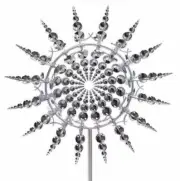 Unique Magical Metal Windmill Kinetic Metal Wind Spinners Garden Decoration
