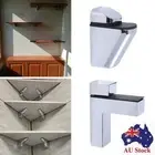 Glass Door Clamp Frameless Brackets Cabinet Door clip Glass Shelf Holder