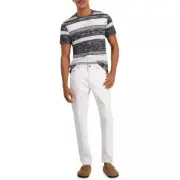 Sun + Stone Men's Vince Athletic Slim Fit Jeans NWT Blanco Wash Size 38