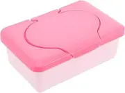 IMIKEYA Wipes Holder for Bathroom Portable Tissue Storage Container Compact Wipes Box with Lid for Home Office and Travel and Soft