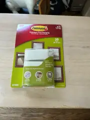 3M Command Damage Free Large Hanging Strips 30 Pairs (60 Strips) Holds 16 Lb