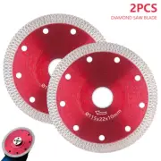 2Pcs Diamond Cutting Discs Ultra-thin 0.04" Angle Grinder Blade for guOyc