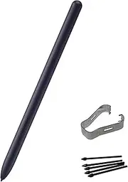 Tab S7 S Pen Replacemen Stylus Pen for Samsung Galaxy Tab Tab S7 S7+ Plus (EJ-PT870) S8 S8+ S8 Ultra Touch Pen + Tips/Nibs(Without Bluetooth)(Mystic Black)