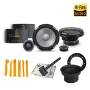 Alpine R2-S652 200W RMS 6.5" Component Speakers + Accessories