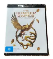 The Hunger Games: 5-Film Collection 4K Ultra HD BRAND NEW*** Region Free Rated M