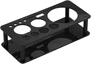 Bartender Kit Acrylic Stand Only, 13 Holes Cocktail Shaker Stand, Removable Bartender Tools Stand, 8.9x2.4x4.2 Inch Bar Tool Holder for Cocktail Lovers Bartender Stand Cocktail Tools Bar Tool Holder
