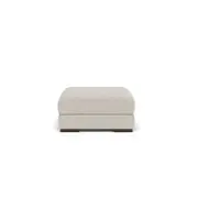 Huntley ottoman in Reid Fabric Dove