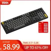 Mechanical Gaming Keyboard Hot Swap RGB USB Type-C/2.4GHz/Bluetooth 5.0
