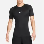 NIKE AS M NP DF TIGHT TOP SS 男 短袖運動上衣 黑-FB7933010