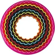 Avanti Double Sided Round Cookie Cutter 6-Piece Set