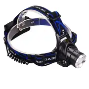 LED Head Torch Headlight CE Camping Headlamp USB Rechargeable Waterproof