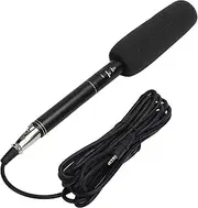 Highly Sensitive Laptop Recording Microphone, Directional Capacity Microphone for Meetings and Large -Scale Interviews (Black 28cm)