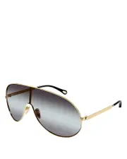 Chloe Aly Mask Sunglasses, 99mm