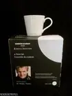 (4) ROYAL DOULTON GORDON RAMSAY MAZE WHITE PORCELAIN 14 OZ MUGS~NIB