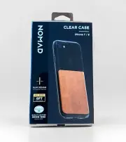 Nomad Clear Case Slim Leather Cover for Phone Apple iPhone 7 and 8 New in Box