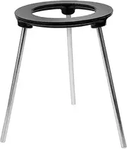 HOMOBABE Tripod Support Stand Cast Laboratory Burner Support Tripod for Experimental Teaching Stable and Reliable Setup for Alcohol Lamps