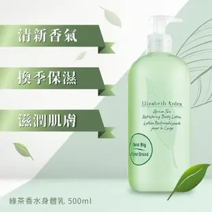 Elizabeth Arden 雅頓 綠茶香水身體乳 500ml 划算八入組 (台灣專櫃貨)