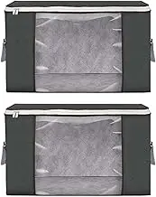 Alipis Clothes Bins Storage for Closet Pcs Garment Storage Bags Large Capacity Sturdy Quilt Organizer