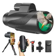 12x50 Monocular for Adults, Monocular Telescope with BAK4 Prism & FMC Lens,Li...