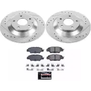 PowerStop Disc Brake Kit - Rear - Fits Mazda CX-5 2016-2021 Z23 EVOLUTION BRAKE (for: Mazda)