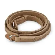 cam-in LCS073206 Camera Strap with Ring, Italian Leather (Light Brown) 49.21in