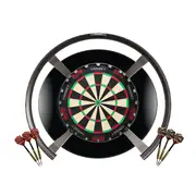 Target Darts OMNI, TOR Dart Board, Black Surround, + Darts