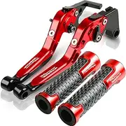 MAODOXIANG Handlebar Kits Motorcycle Grips CBR929RR Handle Grips Handlebar EXtendable Brake Clutch Levers for CBR929RR CBR 929RR 929 RR 2000 2001 (Color : O Style Color)