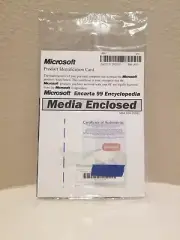 SEALED Microsoft Encarta Encyclopedia 1999 '99 For windows 95, 98 or later