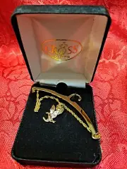 Eagle Tie Clip Isaiah 40:30 Eagle Scout Gold Dickson's Cross Brand