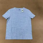 Old Navy Boys Size Medium (8) Paia Paradise Blue Softest Heathered Tee NWT
