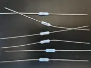 6pcs 34.8-ohm 1/4W 1% Metal Film Precision Axial Resistors ~ NEW ~