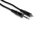 Hosa CPR-110 Unbalanced Interconnect 1/4" TS to RCA