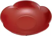 Nakatani Brothers Shokai Yamanaka Lacquerware 4.0 Kaga Plum Tea Holder 1P Ancient Vermilion 37-3901