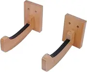 XUXIAKE Surfboard Wall Mount Racks Sturdy Surf Board Wall Hangers Suitable for Longboards/Shortboards/Skateboards/Snowboards/Skiing Boards, Works Indoors and Outdoors, Bamboo