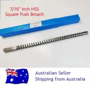 7/16" Square Broach Inch Size High Speed Steel Cutting Tool
