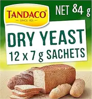 Tandaco Dry Yeast Sachets Cooking Ingredients 7g (pack of 12)