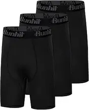 [Runhit] boys athletic compression shorts boys sports underwear