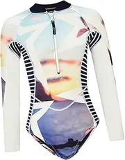 Tadill Women's Wetsuit with Side Zip for Water Sports