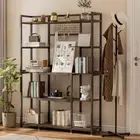 Anti-toppling Bookshelf Display Shelves CD DVD Storage Rack Stand Bookcase 170CM