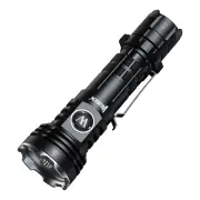 WUBEN T600 1400 Lumen 600m Long Range Tactical Flashight, USB Rechargeable Dual Button for Camping Searching Light