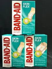 band-aid skin flex 60 total assorted size bandages